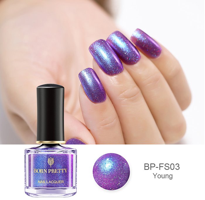 Flowers in Sunshine Shimmer Nail Polish